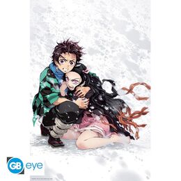 Demon Slayer: Poster 91.5x61 - Tanjiro & Nezuko (Snow)