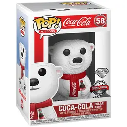 Funko Pop! Coca Cola - Coca Cola Polar Bear #58 (Special Edition)(Diamond Collection)