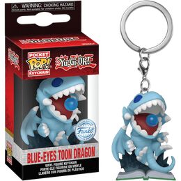 Funko Pop! Keychain: Yu-Gi-Oh! - Blue Eyes Toon Dragon