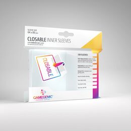 Gamegenic Sleeves - Standard Size: Inner Sealable (100 Sleeves)