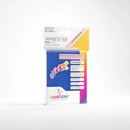 Gamegenic Prime Sleeves - Japanese Size: Blue (60 Sleeves)