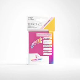Gamegenic Prime Sleeves - Japanese Size: Pink (60 Sleeves)