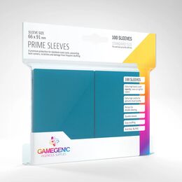 Gamegenic Sleeves - Standard Size:  Glossy Blue (100 Sleeves)