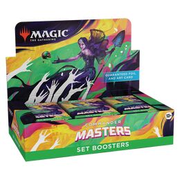 Magic the Gathering TCG - Commander Masters Set Booster Box (24 Boosters) *DAMAGED BOX*
