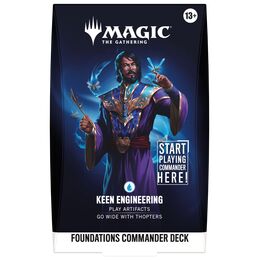 Magic the Gathering TCG: Foundations Starter Commander Deck - Keen Engineering