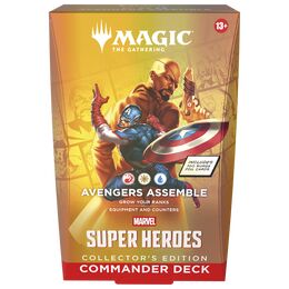 Magic the Gathering TCG: Marvel Super Heroes - Collector's Commander Deck: Avengers Assemble