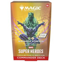Magic the Gathering TCG: Marvel Super Heroes - Collector's Commander Deck: Wakanda Forever