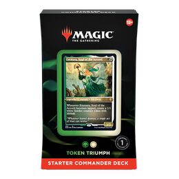 Magic the Gathering TCG - Starter Commander Deck: Token Triumph (Green-White)