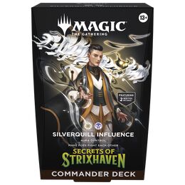 Magic the Gathering TCG: Secrets of Strixhaven - Silverquill Influence Commander Deck