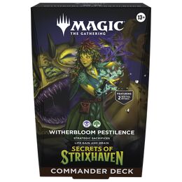 Magic the Gathering TCG: Secrets of Strixhaven - Witherbloom Pestilence Commander Deck