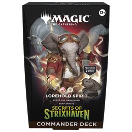 Magic the Gathering TCG: Secrets of Strixhaven - Lorehold Spirit Commander Deck