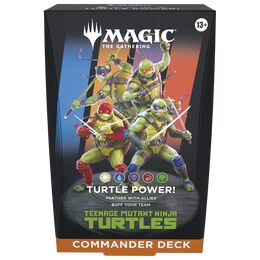 Magic the Gathering TCG: Teenage Mutant Ninja Turtles - Turtle Power Commander Deck