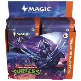 Magic the Gathering TCG: Teenage Mutant Ninja Turtles - Collector Booster Box (12 Booster Packs)