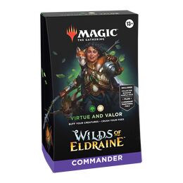Magic the Gathering TCG: Wilds of Eldraine - Virtue and Valor Commander Deck