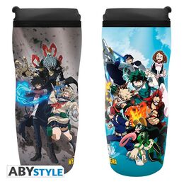 My Hero Academia: Travel Mug - Heroes vs. Villains (355ml)
