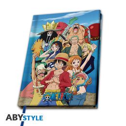 One Piece: A5 Notebook - "Straw Hat Crew"