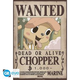 One Piece: Poster 52x38 - Wanted Chopper (Wano)