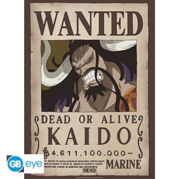 One Piece: Poster 52x38 - Wanted Kaido