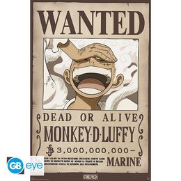 One Piece: Poster 91.5x61 - Wanted Luffy (Wano)