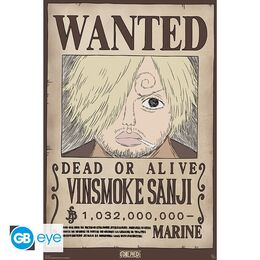 One Piece: Poster 91.5x61 - Wanted Sanji (Wano)
