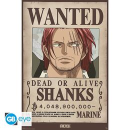 One Piece: Poster 91.5x61 - Wanted Shanks (Wano)
