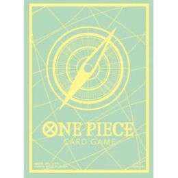 One Piece Sleeves - Official Sleeves 9: Cardback Lime/Mint Green