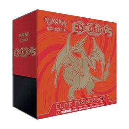 Pokemon TCG - XY Evolutions Mega Charizard Y Elite Trainer Box *ΣΚΙΣΜΕΝΗ ΖΕΛΑΤΙΝΑ*