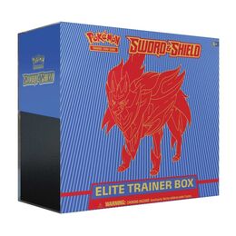 Pokemon  TCG - Sword & Shield Zamazenta Elite Trainer Box
