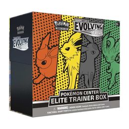 Pokemon TCG - Sword & Shield Evolving Skies Pokemon Center Elite Trainer Box (Leafeon-Umbreon-Jolteon-Flareon)