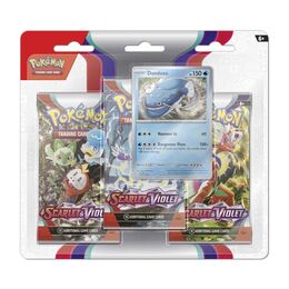 PokemonTCG - Scarlet & Violet Dondozo 3-booster blister