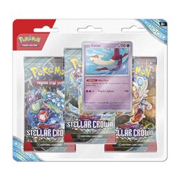 Pokemon TCG - Stellar Crown 3-pack Blister: Latias