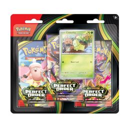 Pokemon TCG - Mega Evolution Perfect Order Chikorita 3-Booster Blister