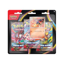 Pokemon TCG - Mega Evolution Chaos Rising: Charmeleon 3-Pack Blister