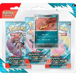 Pokemon TCG - Scarlet & Violet Journey Together: Scrafty 3-Booster Blister