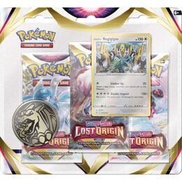 Pokemon TCG - Sword & Shield Lost Origin: Regigigas 3-Pack Blister
