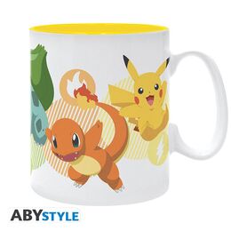 Pokemon: Mug - Pikachu and Starters (460ml)