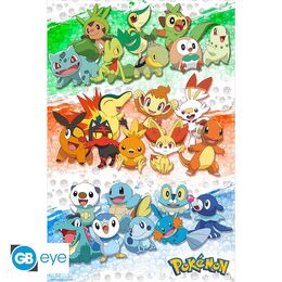 Pokemon: Poster 91.5x61 - First Partners