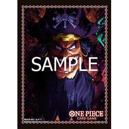 One Piece Sleeves  - Official Sleeves Bandai TCG+ Vol.3: Blackbeard