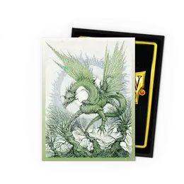 Dragon Shield Dual Art Sleeves - Standard Size: Matte Gaial (100 Sleeves)