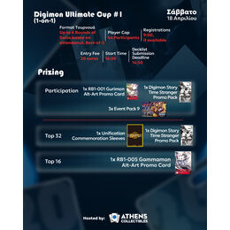 Digimon Side Event: Ultimate Cup #1 (1-on-1)