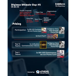 Digimon Side Event: Ultimate Cup #1 (3-on-3)