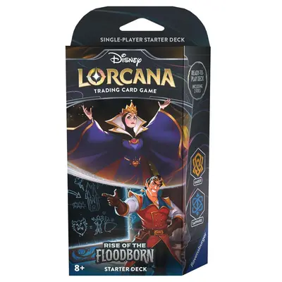 Lorrcana TCG - Rise of the Floodborn Starter Deck : (Amber & Sapphire)