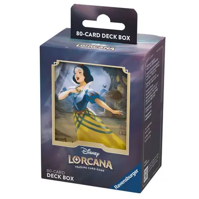 Lorcana TCG - Deck Box Snow White - Well Wisher
