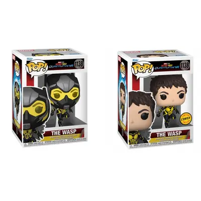 Funko POP! Bundle of 2: Ant-man and the Wasp: Quantumania - Wasp #1138 & Chase