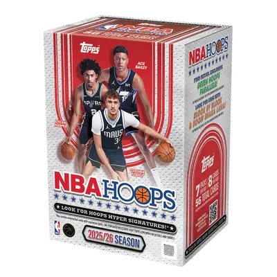Topps Sports Cards: 2025-26 NBA Hoops Basketball Value Box