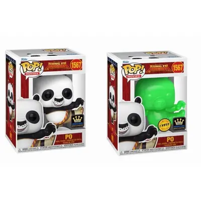 Funko POP! Bundle of 2: Kung Fu Panda - Po #1567 & Chase