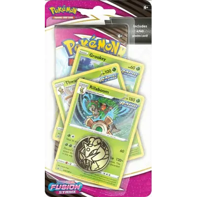 Pokemon TCG - Sword & Shield Fusion Strike Rillaboom Blister