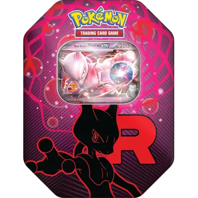 Pokemon TCG - Team Rocket Tin: Mewtwo ex
