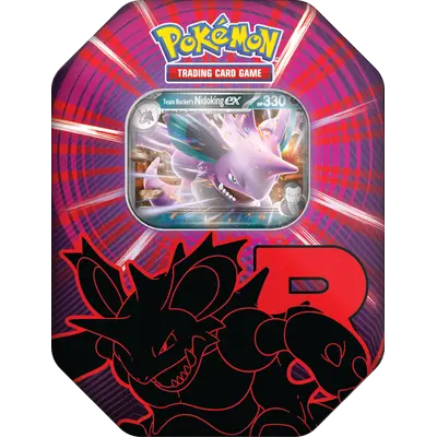 Pokemon TCG - Team Rocket Tin: Nidoking ex