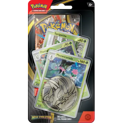 Pokemon TCG - Mega Evolution Premium Checklane Blister: Meowscarada